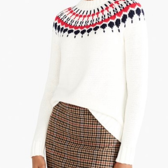 JCrew Fair Isle Sweater - Picture 2 of 9